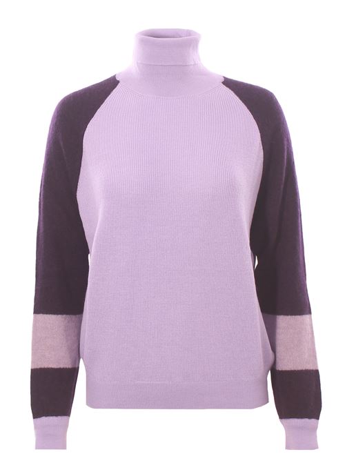 two-tone high neck LA FILERIA | 5728214282707